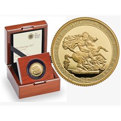 Great Britain - Elizabeth II, Gold Sovereign PROOF, 2017