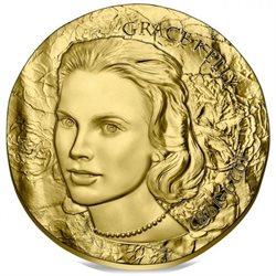 Francia - 50 Euro de oro proof, GRACE KELLY, 2022