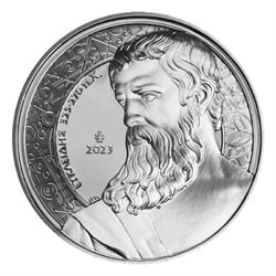 Grecia - 10 euro silver, MATHEMATICIANS - EUCLID, 2023