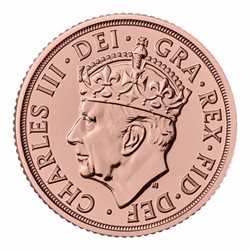 Großbritannien - King Charles coron. sovereign, 2023 (BU)