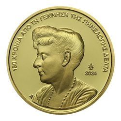 Grecia - 200 Euro oro FS, PENELOPE DELTA, 2024