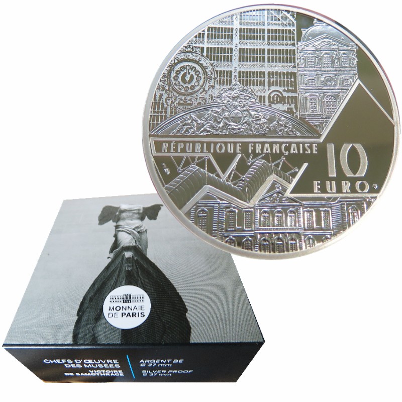 Frankreich - 10 Euro Silbermunze, NIKE VON SAMOTHRAKE, 2019