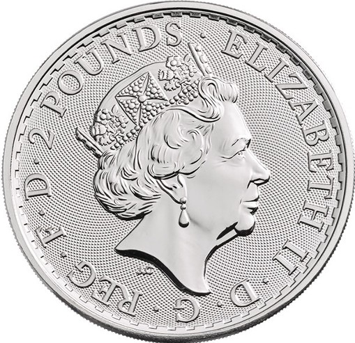 Royaume Uni - £2 Britannia One Ounce Silver Bullion, 2018