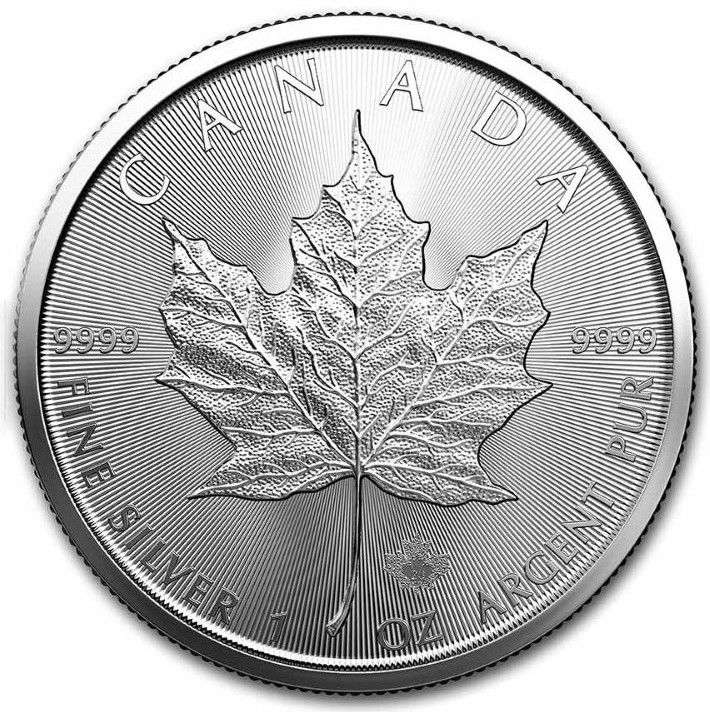 Canada - Moneda de plata BU 1 oz, Maple Leaf, 2023