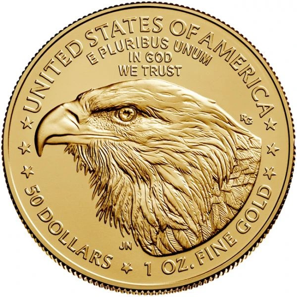 Ηνωμένες Πολιτείες - Νέο Σχέδιο American Eagle 1 oz χρυσό, 2023