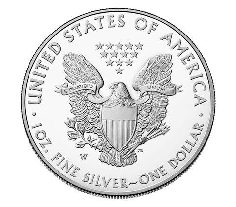 Η.Π.Α. - Αργυρό νόμισμα 1 oz  American Eagle, 2017 (proof)