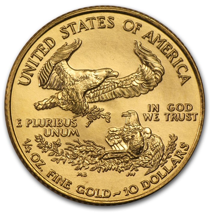 Estados Unidos - American Eagle gold 1/4 oz, 1995