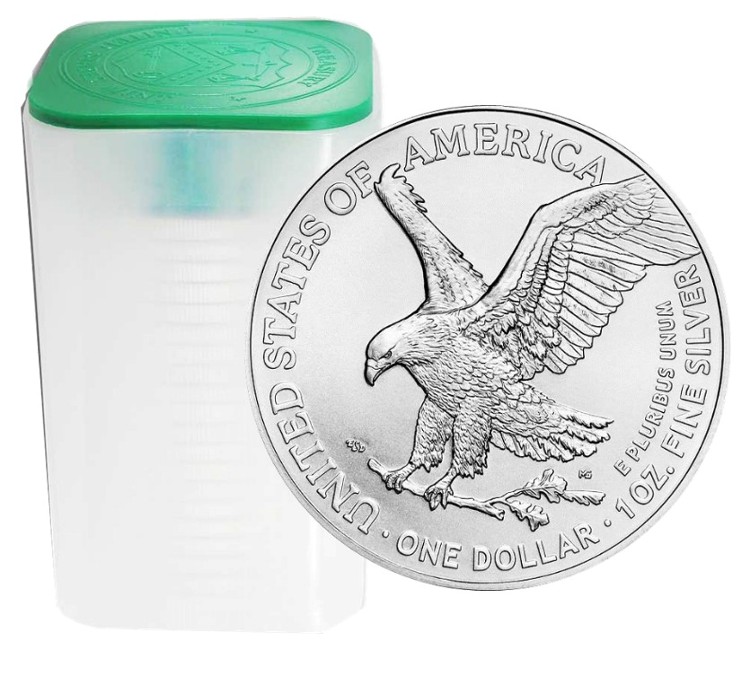 United States - 20 X American Eagle 1 oz silver, 2022 (tube)
