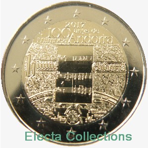 Ανδόρρα - 2 Ευρώ, 100η επέτειος του Ύμνου της Ανδόρρας, 2017