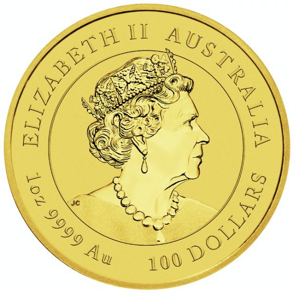 Australia - Gold coin BU 1 oz, Year of the Tiger, 2022