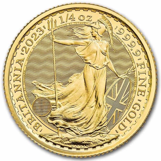 Royaume Uni - Britannia Gold Coin 1/4 oz, 2023 KCIII
