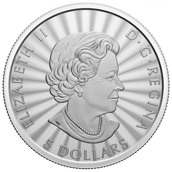 Καναδάς - Αργυρό νόμισμα BU 1 oz, Polar Bear, 2022 (in capsule)
