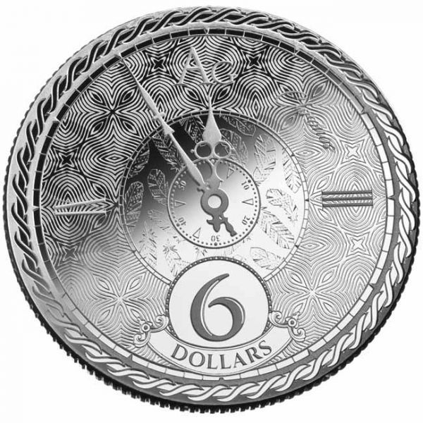 超綺麗銀貨　2020 1 OZ TOKELAU CHRONOS 2020 1 oz Tokelau Chronos Prooflike Silver Coin | BOLD