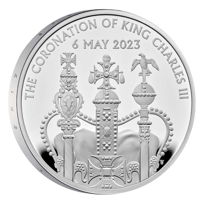 Μεγάλη Βρεταννία - £5 αργυρό, η Στέψη του Βασιλιά Καρόλου, 2023