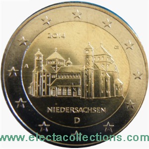 Germany – 2 Euro, St. Michael, Lower Saxony, 2014