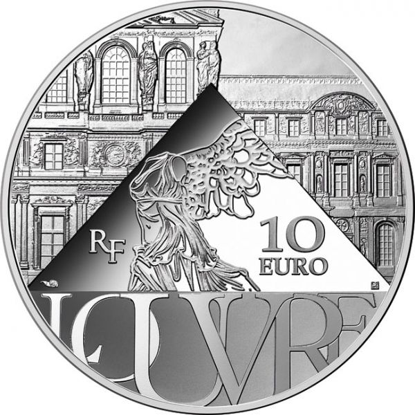 Francia - 10 Euro Ag proof, THE CORONATION OF NAPOLEON, 2021
