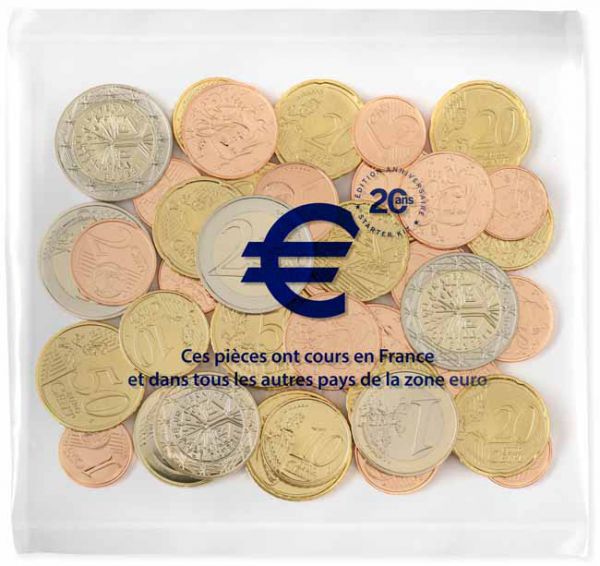 Francia – Starter kit 40 coins 1 cent - 2 euro, 2021
