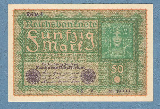 Alemania - 50 Marks, Berlin 1919