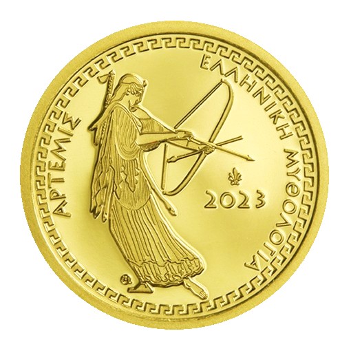 Griechenland - 100 Euro Gold, OLYMPIAN GODS - ARTEMIS, 2023