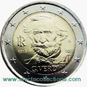 Italien - 2 euro Gedenkmünze, Giuseppe Verdi, 2013