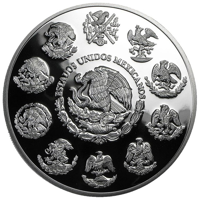 Messico - Silver coin 5 oz, Libertad, 2021 (PROOF)