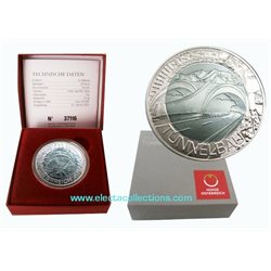 Österreich - 25 Εuro Silber Niob BU, Tunnelbau, 2013