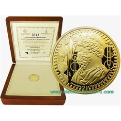 Grecia - 200 Εuros de Oro, Arquímedes , 2015