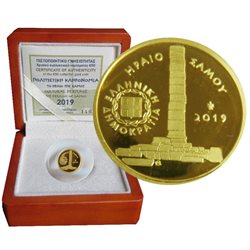 Grece - 50 Euro, Héraion de Samos, 2019