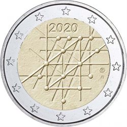 Finlandia - 2 Euro, Università di Turku, 2020