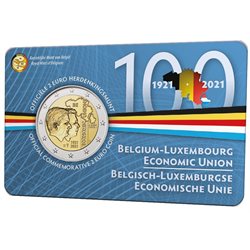 Belgio - 2 Euro, Belgium-Luxembourg Union, 2021 (NL)