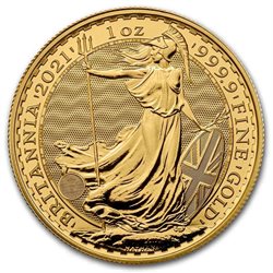 Μεγάλη Βρεταννία - Χρυσό νόμισμα Britannia 1 oz, 2021