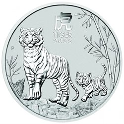 Αυστραλία - Αργυρό 1 oz, Έτος της Τίγρης, 2022