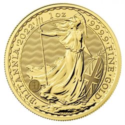 Μεγάλη Βρεταννία - Χρυσό νόμισμα Britannia 1 oz, 2022