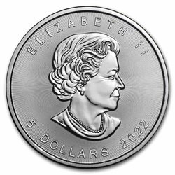 Καναδάς - Αργυρό νόμισμα BU 1 oz, Maple Leaf, 2022