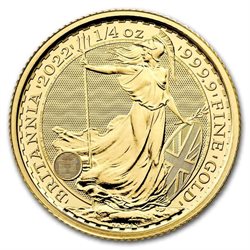 Great Britain - Britannia Gold Coin 1/4 oz, 2022