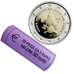 Ιταλία – 2 Ευρώ, Πυροσβέστες, 2020 (rolls)