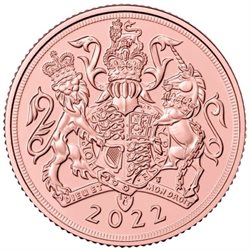 Great Britain - Elizabeth II, Gold Sovereign BU, 2022