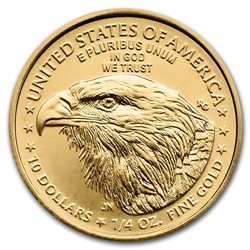 United States - New design American Eagle 1/4 oz gold, 2022