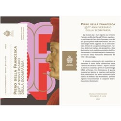 San Marino - 2 euro, Piero della Francesca, 2022