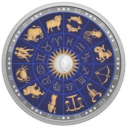 Kanada – Signs of the Zodiac 2 Ounce Silver, 2022