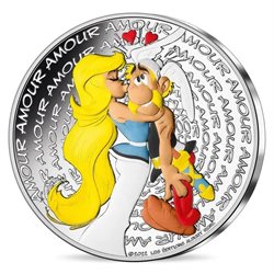 Francia - 50 Euro de plata, Asterix Love, 2022