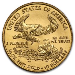Ηνωμένες Πολιτείες - Χρυσό νόμισμα 1/4 oz, American Eagle, 1995