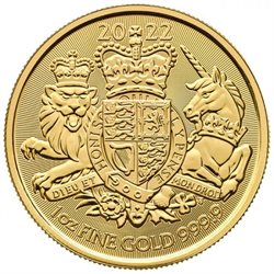 Μεγάλη Βρεταννία -  The Royal Arms Gold Coin BU 1 oz, 2022