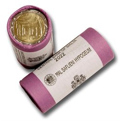 Malta - 2 Euro, Hal Saflieni Hypogeum Temples, 2022 (roll)