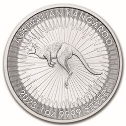 Αυστραλία - Αργυρό νόμισμα 1 oz, Καγκουρώ, 2023