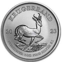 Νότια Αφρική - Αργυρό νόμισμα Krugerrand 1 OZ BU, 2023