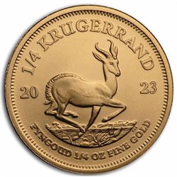 Νότια Αφρική - Χρυσό νόμισμα BU 1/4 oz, Krugerrand, 2023