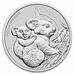 Australien – Silbermunze BU 1 oz, Koala, 2023