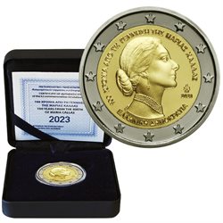 Griechenland – 2 Euro, MARIA CALLAS, 2023 (proof)