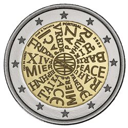 Portugal - 2 Euro, Peace Among Nations, 2023